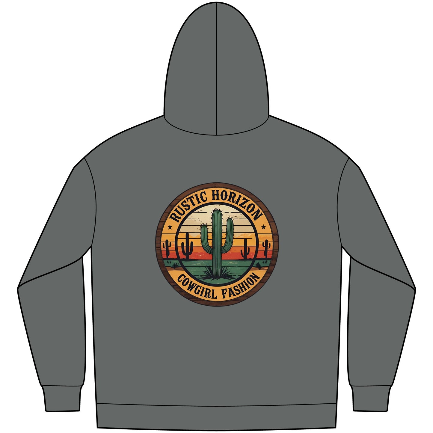 Cowgirl Unisex Western Fleece Hoodie, Rustic Fashion Sweatshirt, Cozy Winter Apparel, Gift for Rodeo Lovers, Casual Outdoor Clothing