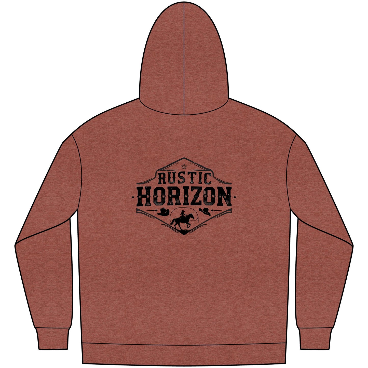 Cowgirl Unisex Western Fleece Hoodie, Rustic Fashion Sweatshirt, Cozy Winter Apparel, Gift for Rodeo Lovers, Casual Outdoor Clothing