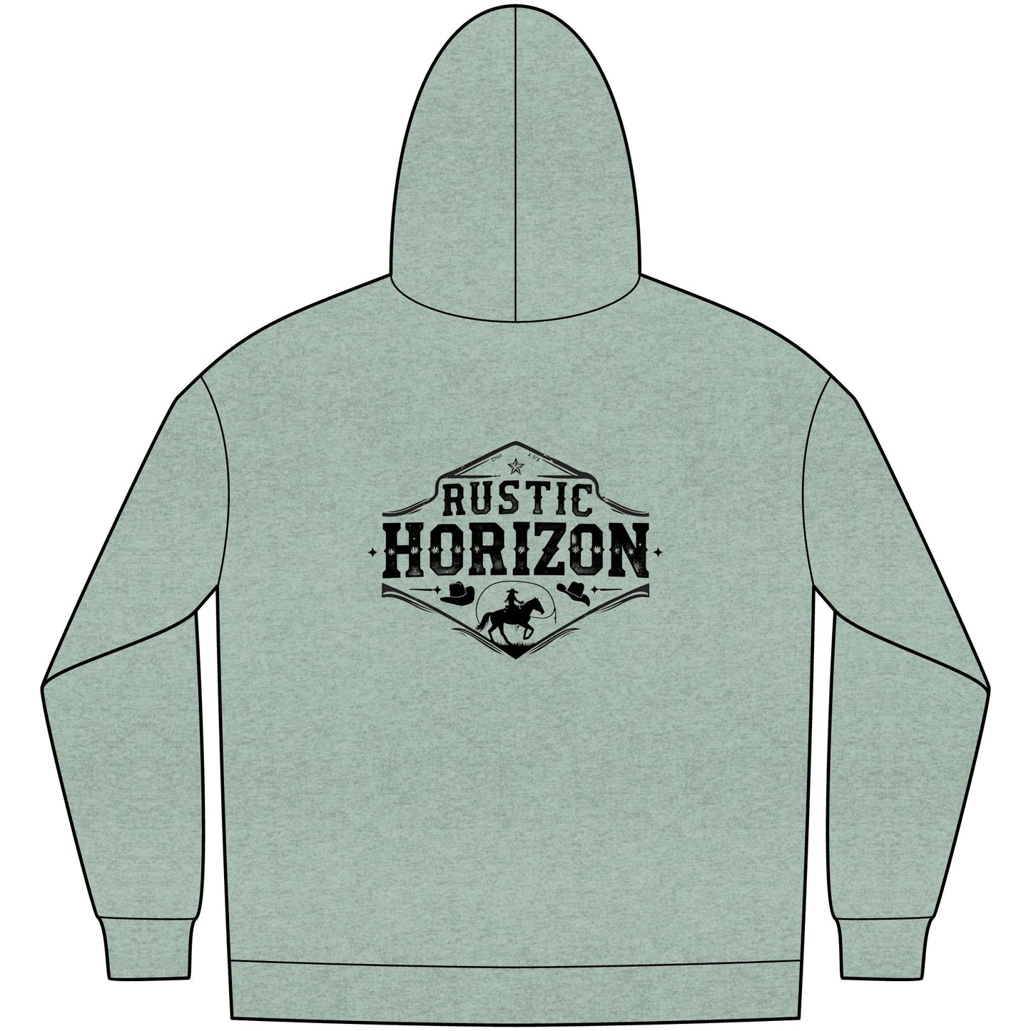 Cowgirl Unisex Western Fleece Hoodie, Rustic Fashion Sweatshirt, Cozy Winter Apparel, Gift for Rodeo Lovers, Casual Outdoor Clothing