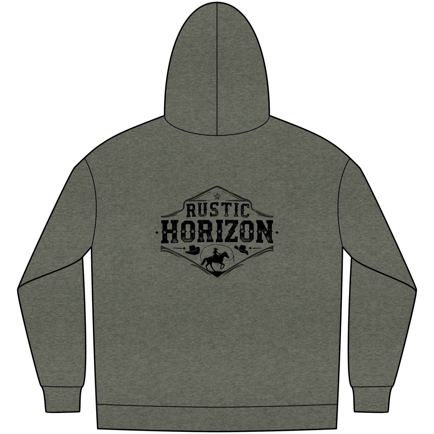 Cowgirl Unisex Western Fleece Hoodie, Rustic Fashion Sweatshirt, Cozy Winter Apparel, Gift for Rodeo Lovers, Casual Outdoor Clothing