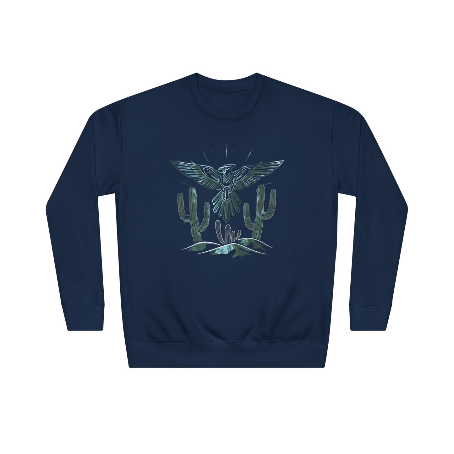 Thunderbird eagle Unisex Crew Sweatshirt - Cozy Cultural Artwear
