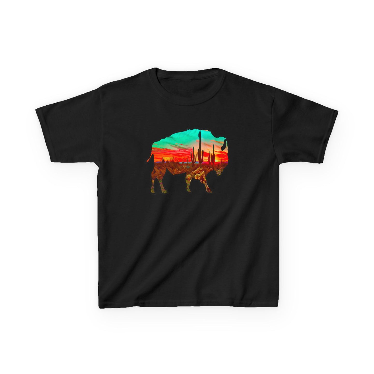 DESERT BISON Kids Heavy Cotton™ Tee