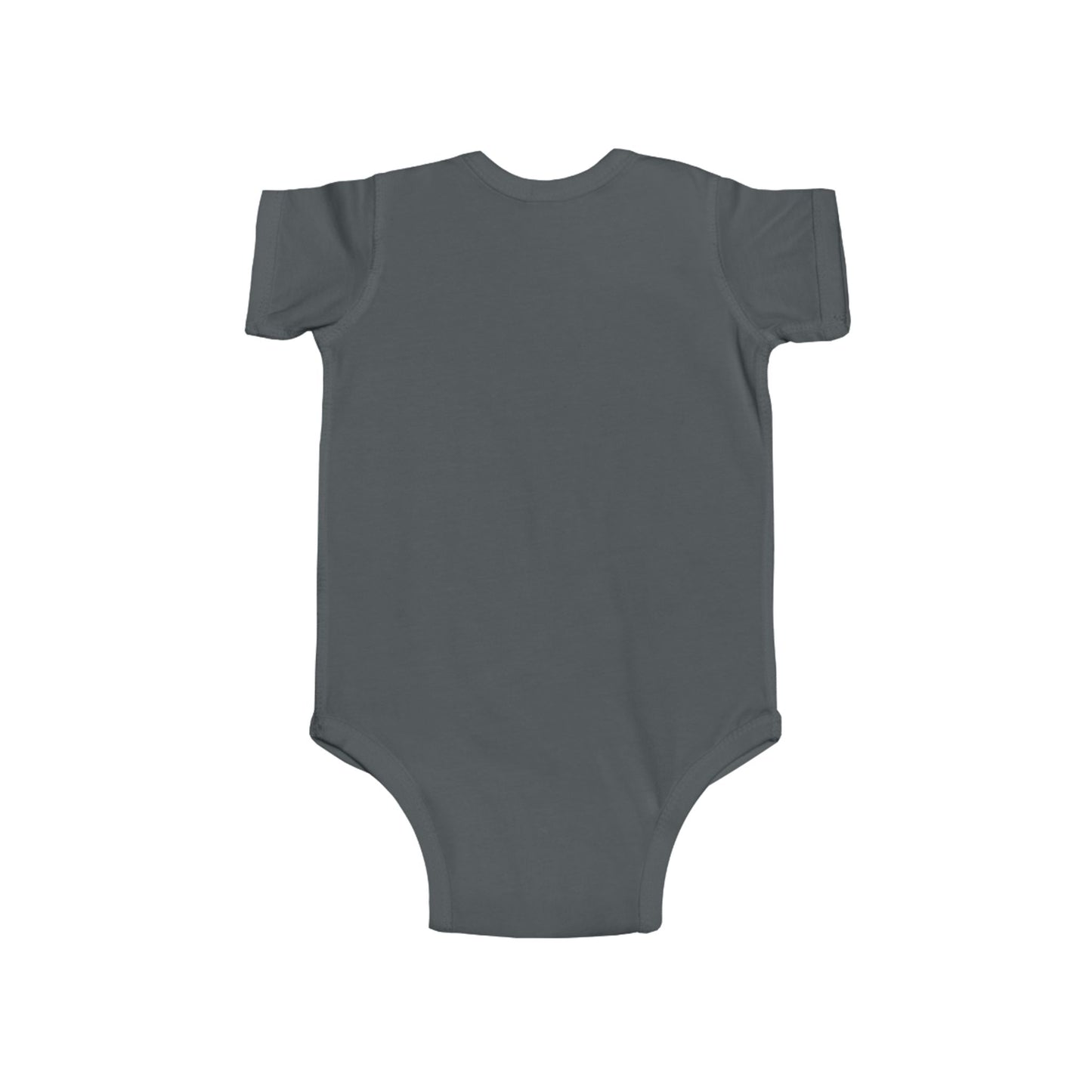 Cute Like Mom Grumpy As Dad Infant Fine Jersey Bodysuit