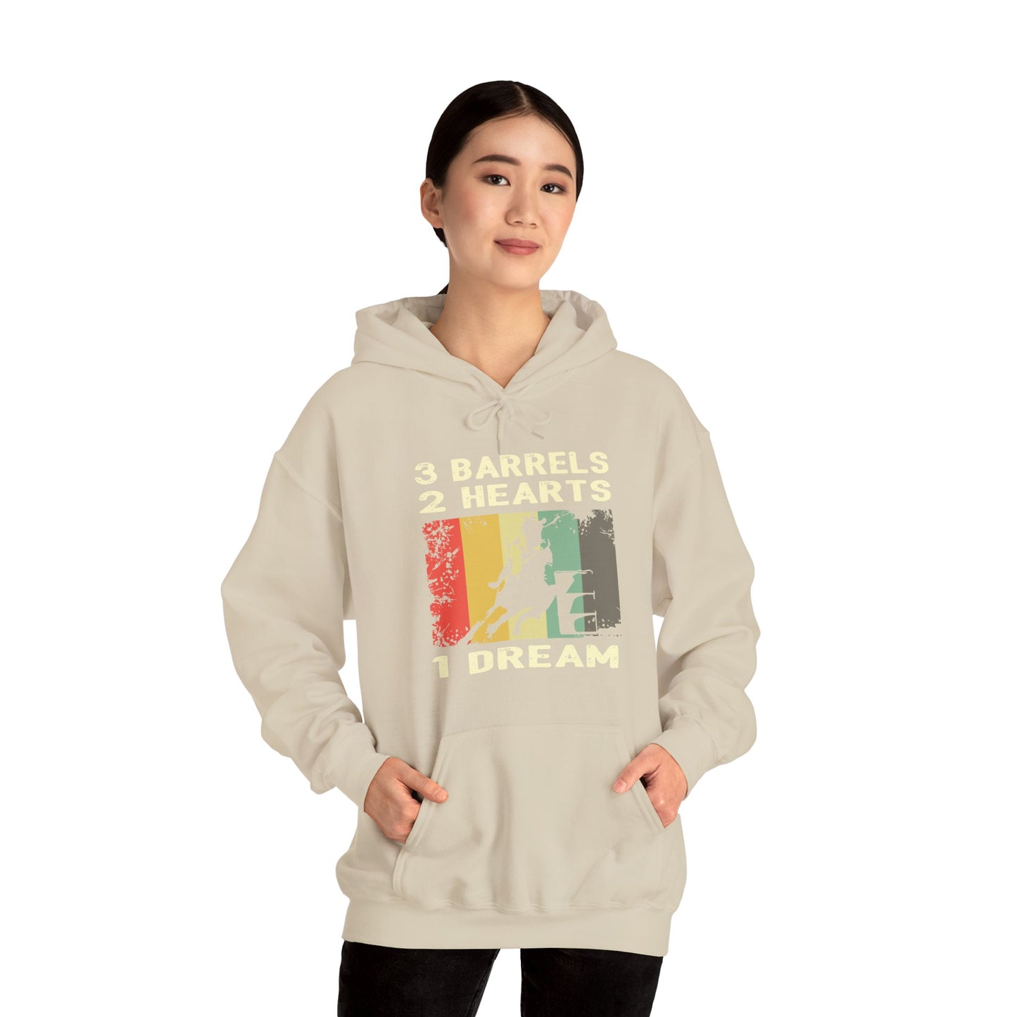 BARREL RACING Unisex Heavy Blend™ Hooded Sweatshirt