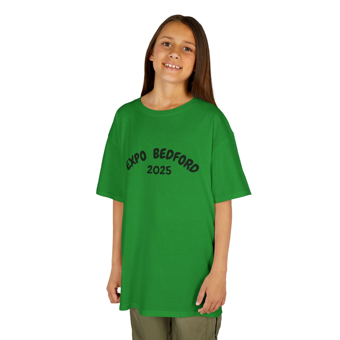 Expo Bedford 2025 Kids Cotton Tee, Youth Festival Shirt, Event T-Shirt, Kid’s Adventure Tee, Summer Celebration Top
