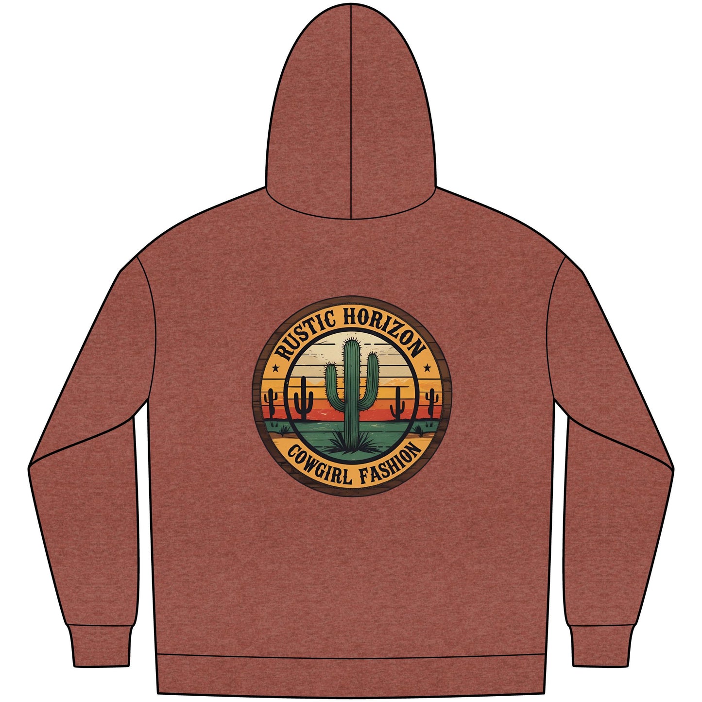 Cowgirl Unisex Western Fleece Hoodie, Rustic Fashion Sweatshirt, Cozy Winter Apparel, Gift for Rodeo Lovers, Casual Outdoor Clothing