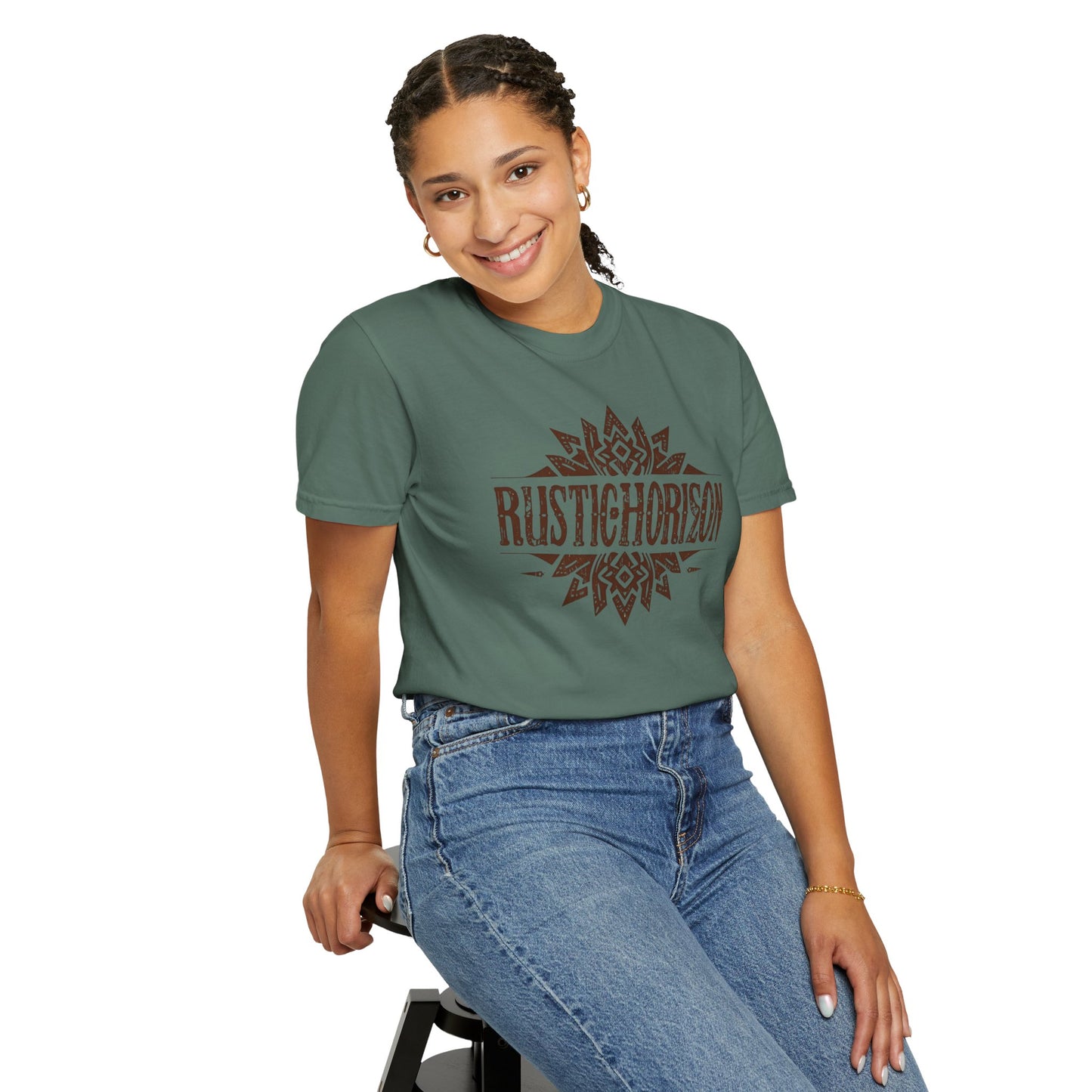 Style Rustic Horizon UNISEX T-Shirt｜Festival Wear, Casual Outfit, Gift for Nature Lovers, Vintage Style Tee, Summer Essential