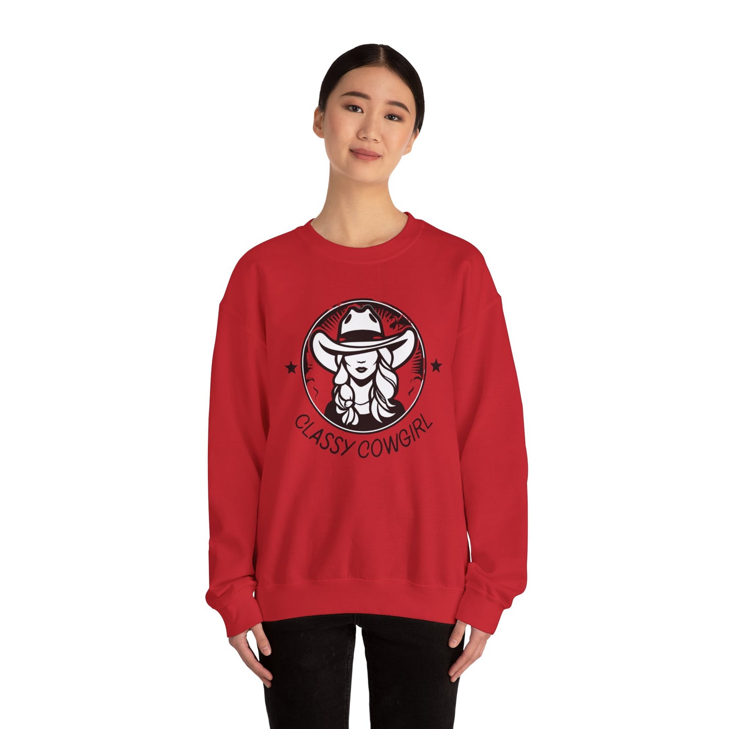 Classy Cowgirl Fashion Sweatshirt