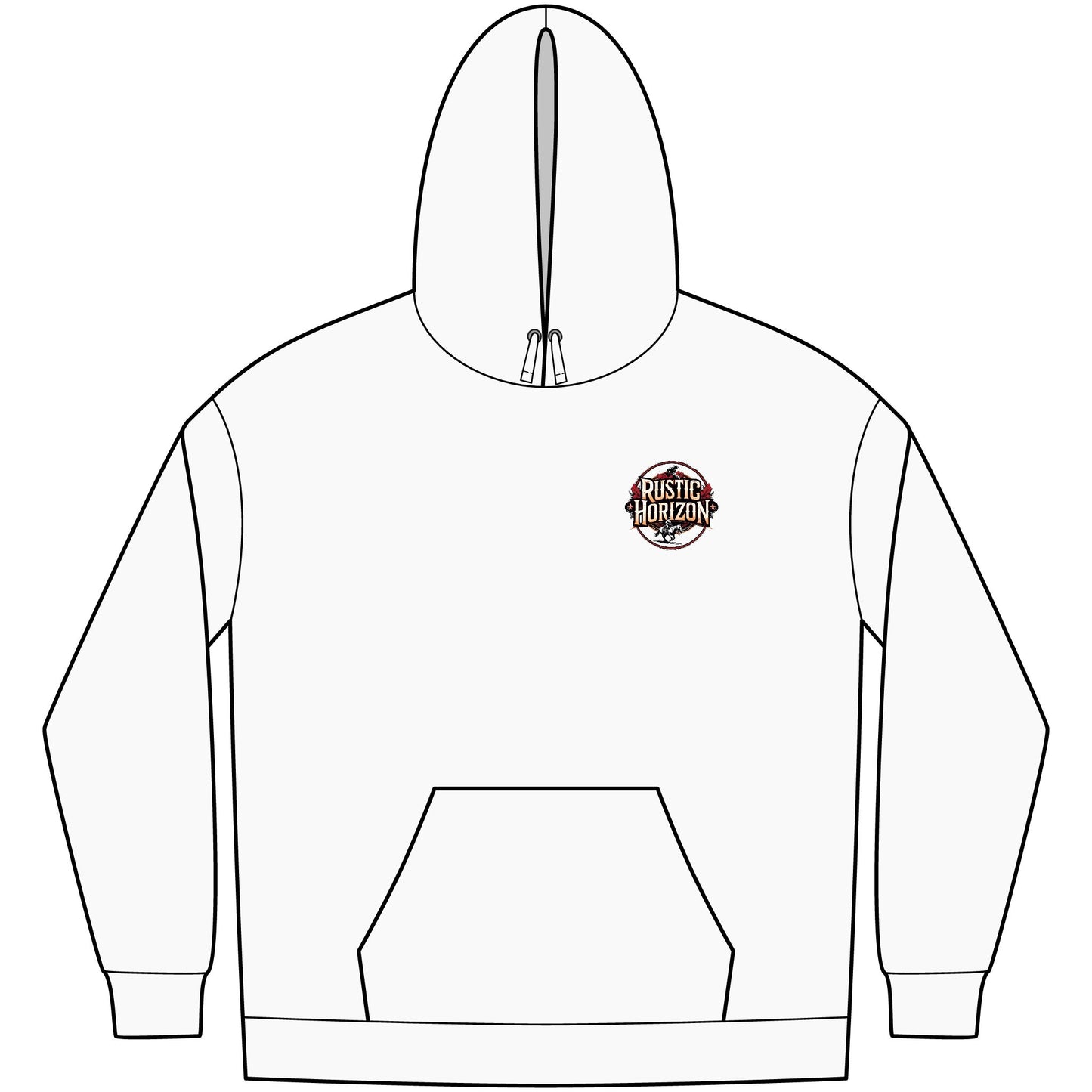 Unisex Western Fleece Hoodie, Rustic Fashion Sweatshirt, Cozy Winter Apparel, Gift for Rodeo Lovers, Casual Outdoor Clothing