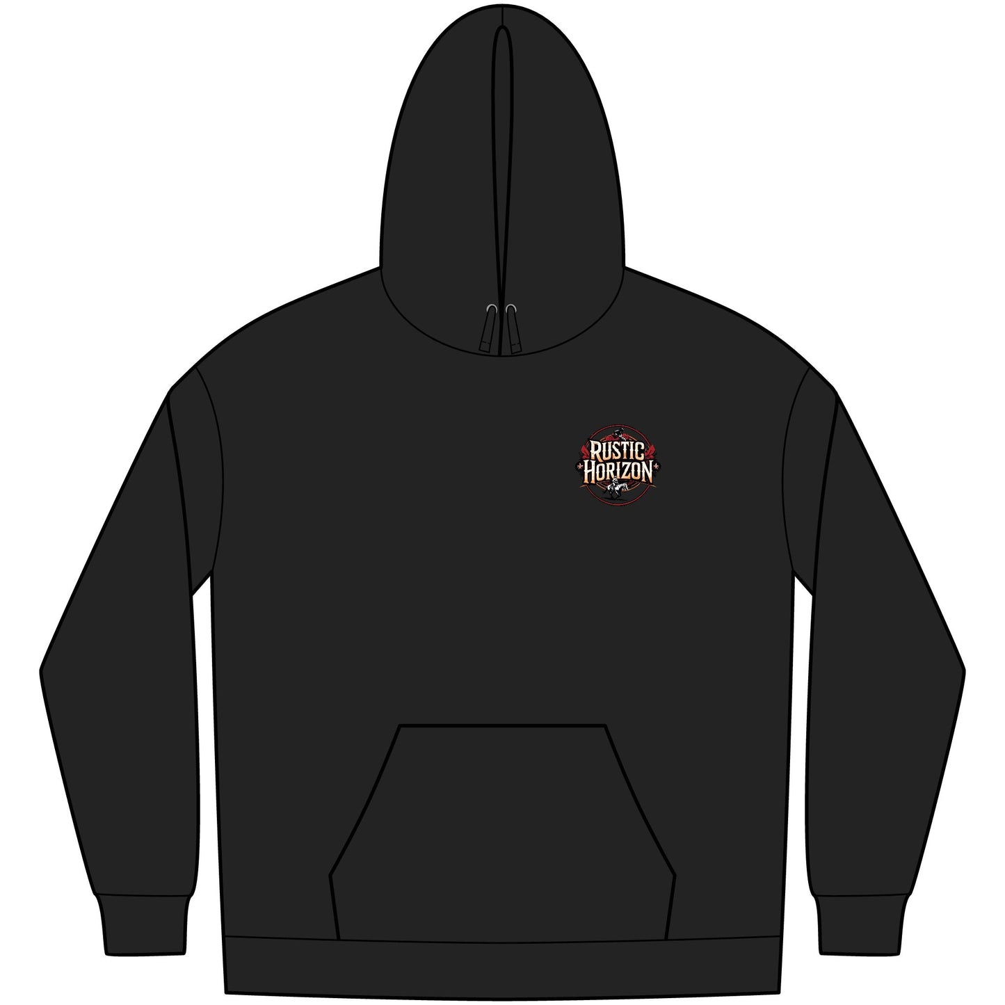 Unisex Western Fleece Hoodie, Rustic Fashion Sweatshirt, Cozy Winter Apparel, Gift for Rodeo Lovers, Casual Outdoor Clothing
