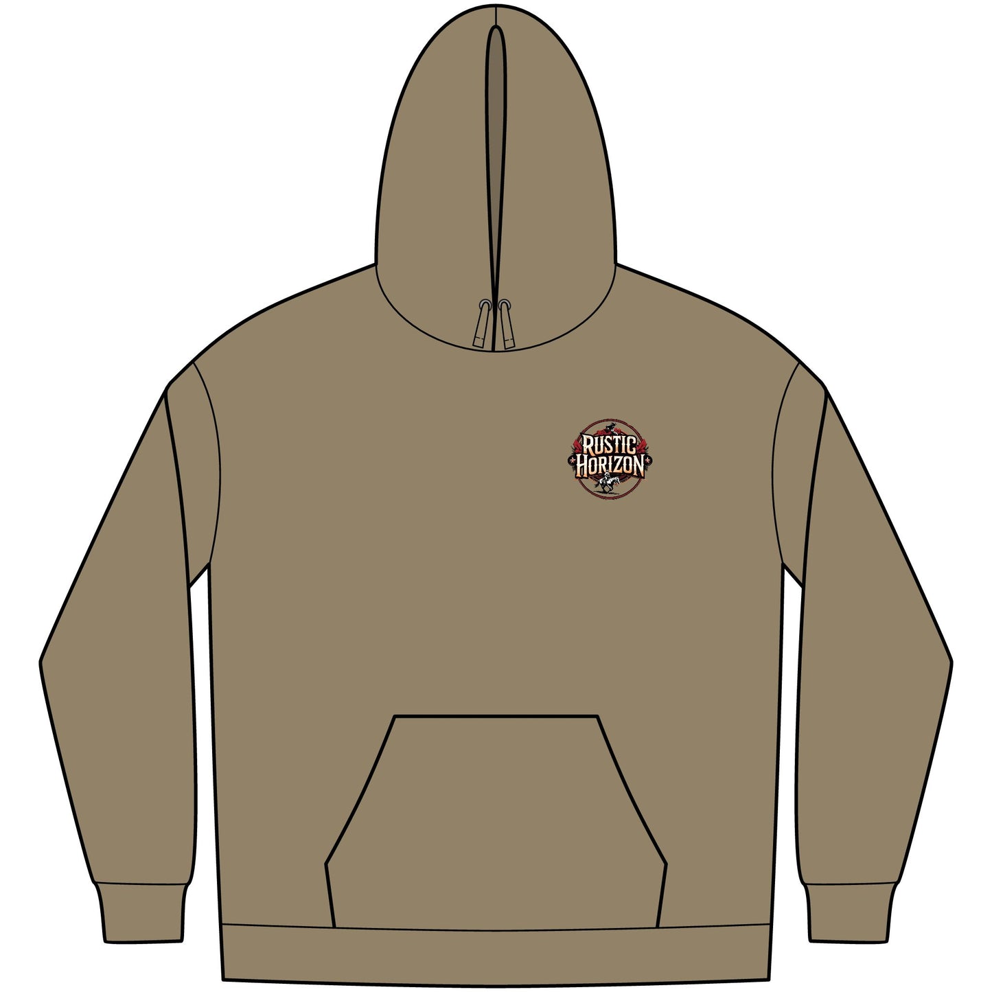 Unisex Western Fleece Hoodie, Rustic Fashion Sweatshirt, Cozy Winter Apparel, Gift for Rodeo Lovers, Casual Outdoor Clothing