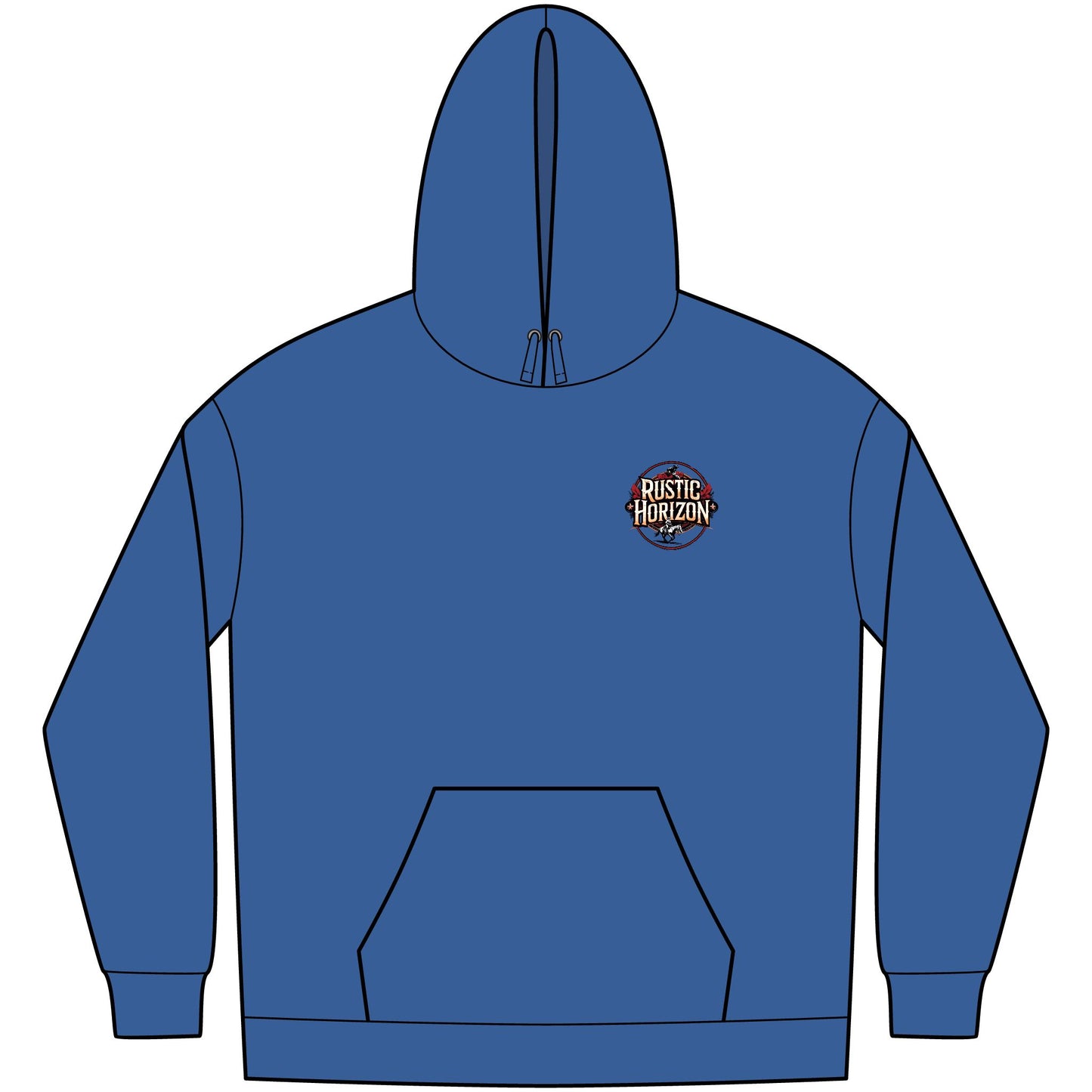 Unisex Western Fleece Hoodie, Rustic Fashion Sweatshirt, Cozy Winter Apparel, Gift for Rodeo Lovers, Casual Outdoor Clothing