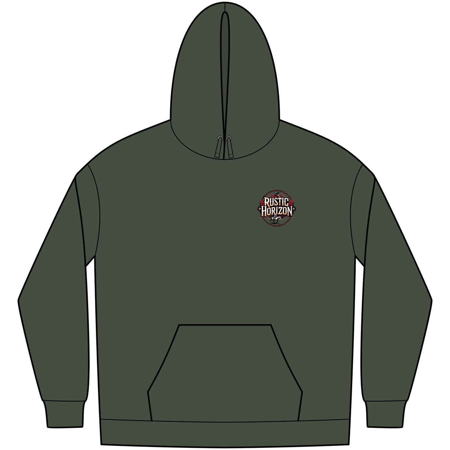 Unisex Western Fleece Hoodie, Rustic Fashion Sweatshirt, Cozy Winter Apparel, Gift for Rodeo Lovers, Casual Outdoor Clothing