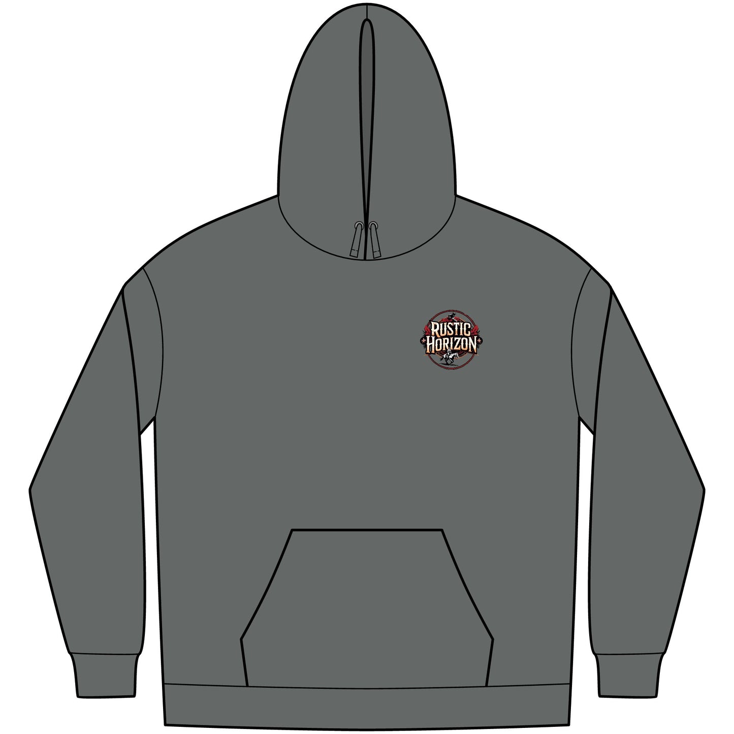 Unisex Western Fleece Hoodie, Rustic Fashion Sweatshirt, Cozy Winter Apparel, Gift for Rodeo Lovers, Casual Outdoor Clothing