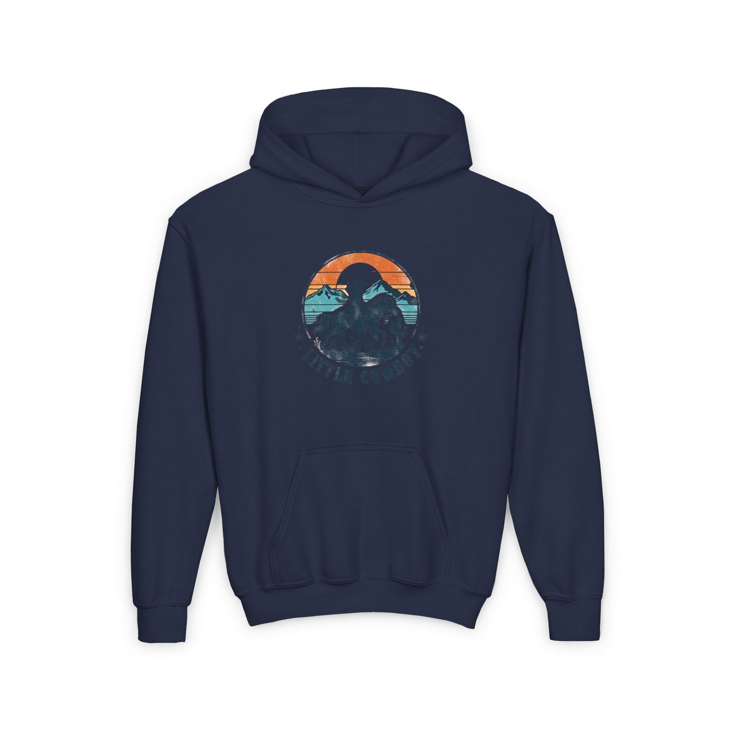 LITTLE COWBOY Youth Heavy Blend Hooded Sweatshirt