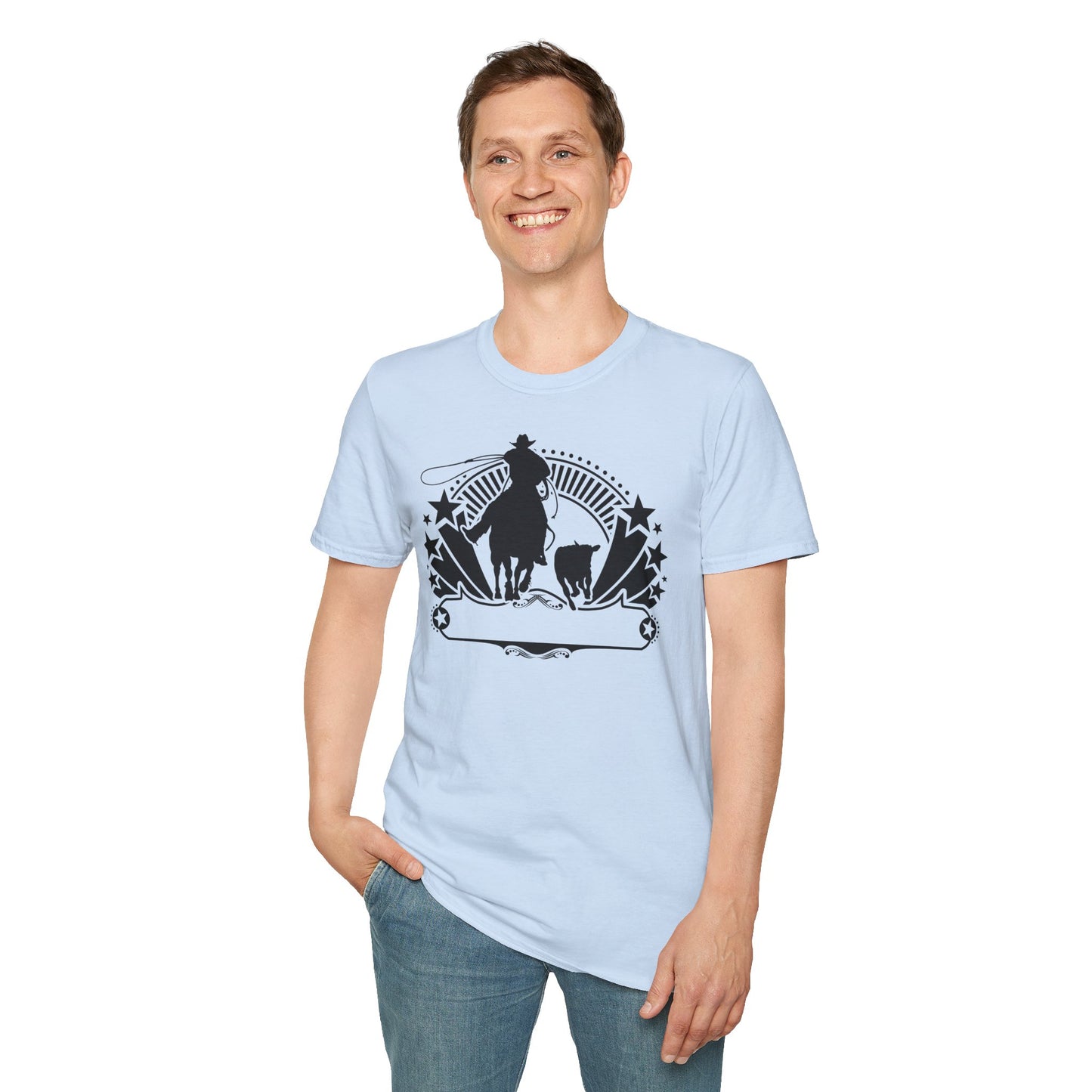 Unisex Softstyle T-Shirt CALF ROPING