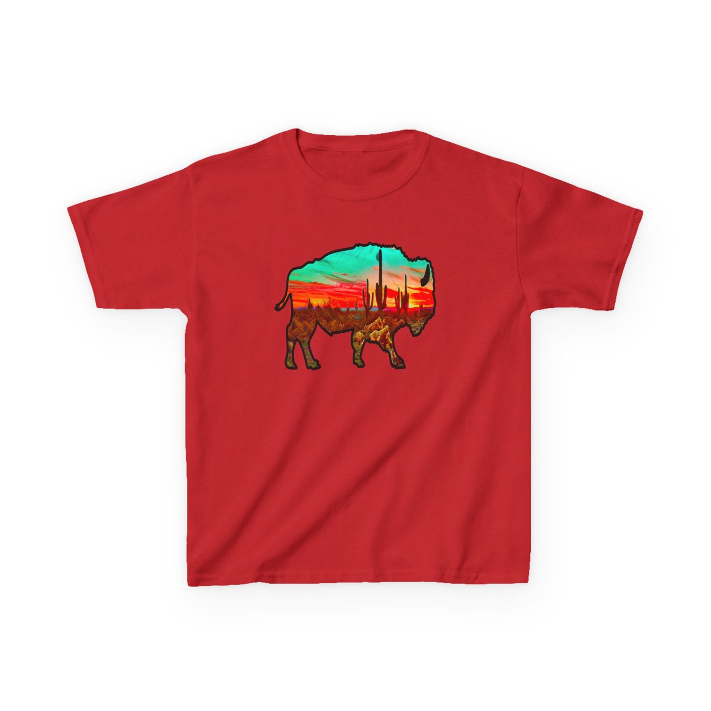 DESERT BISON Kids Heavy Cotton™ Tee
