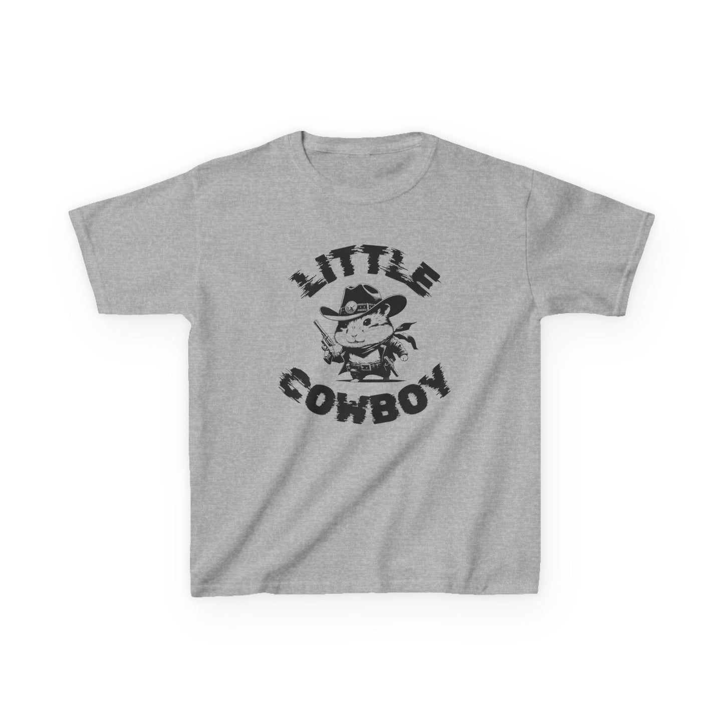 Kids Tee - Little Hamster Cowboy Design
