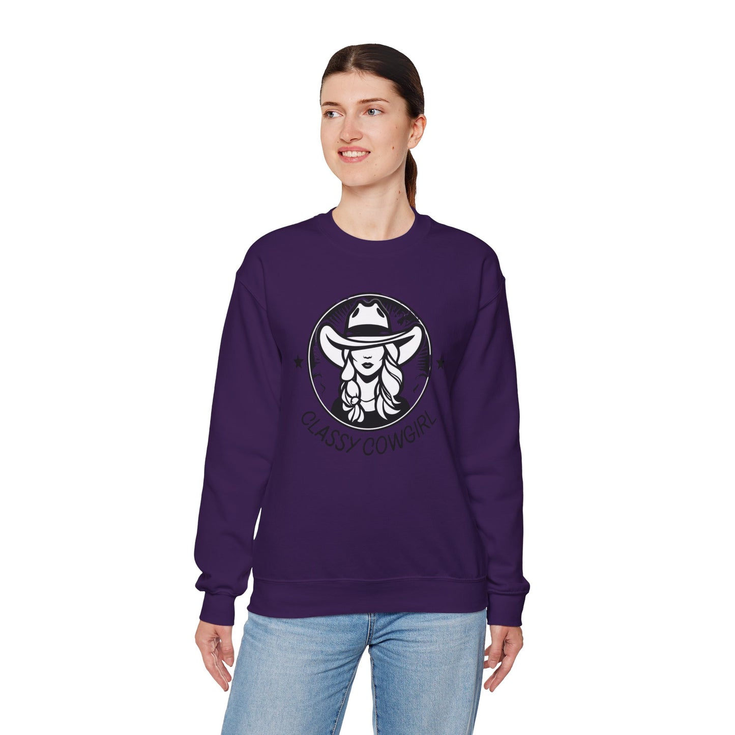 Classy Cowgirl Fashion Sweatshirt