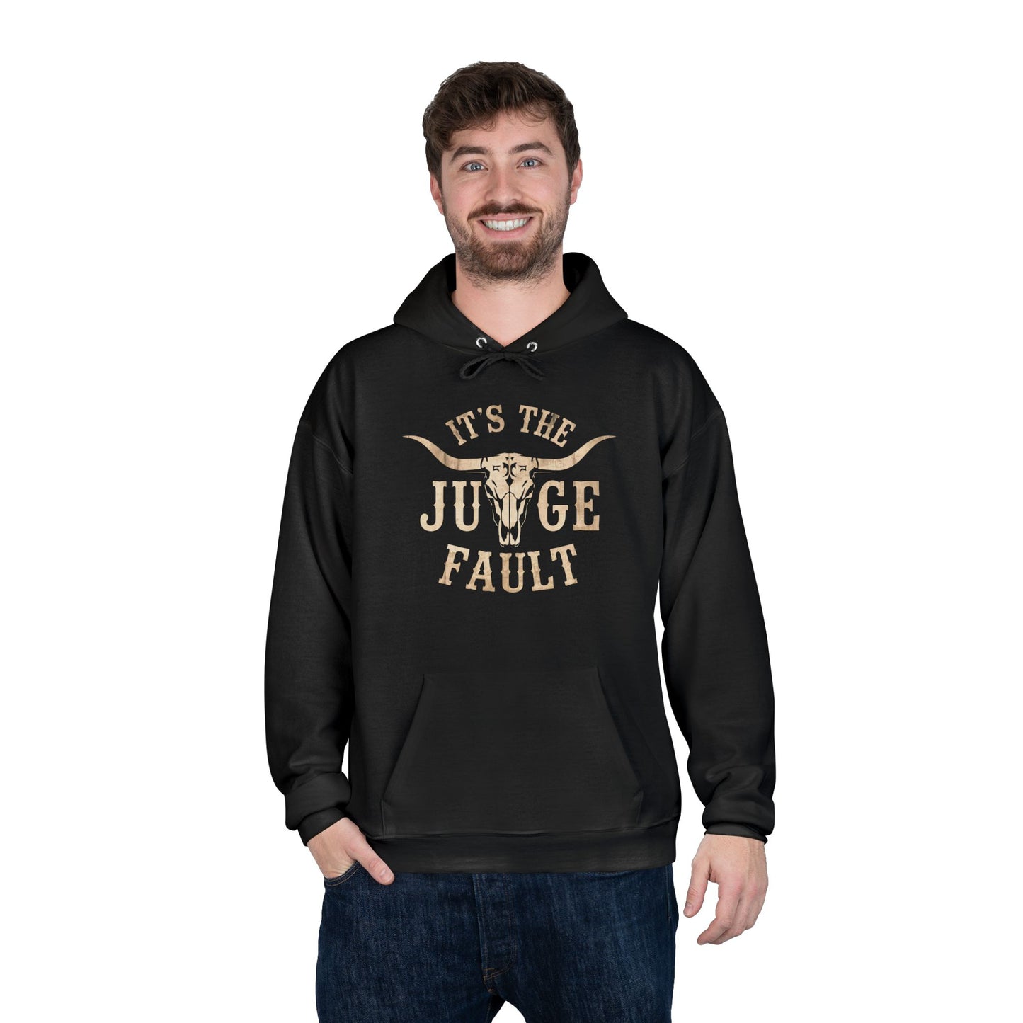 IT'S THE JUDGE FAULT Unisex EcoSmart® Pullover Hoodie Sweatshirt