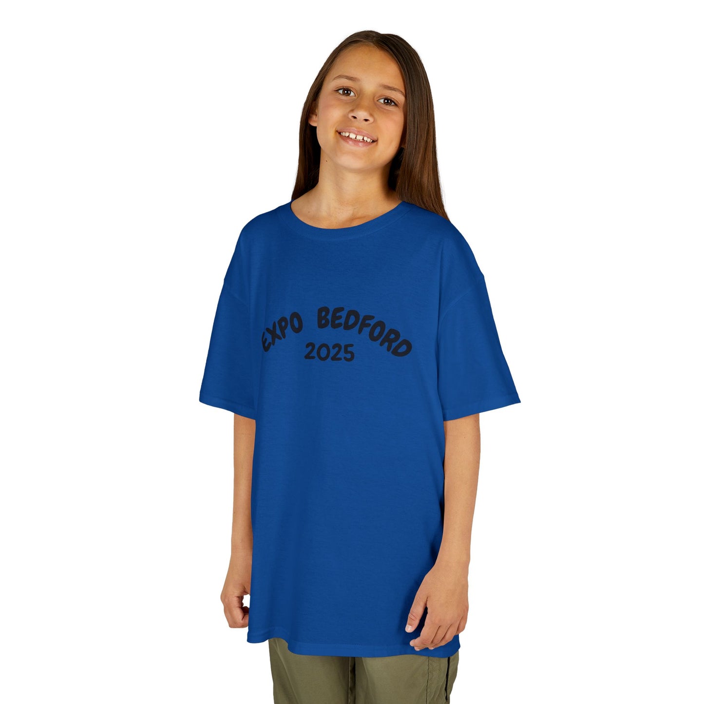 Expo Bedford 2025 Kids Cotton Tee, Youth Festival Shirt, Event T-Shirt, Kid’s Adventure Tee, Summer Celebration Top