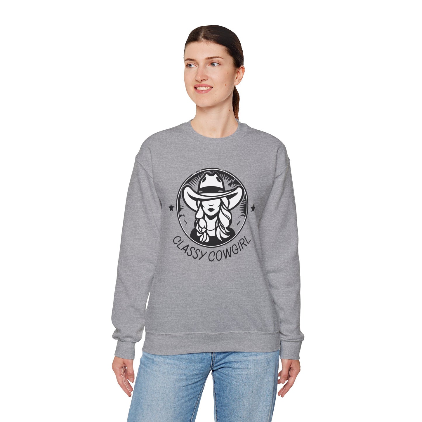 Classy Cowgirl Fashion Sweatshirt