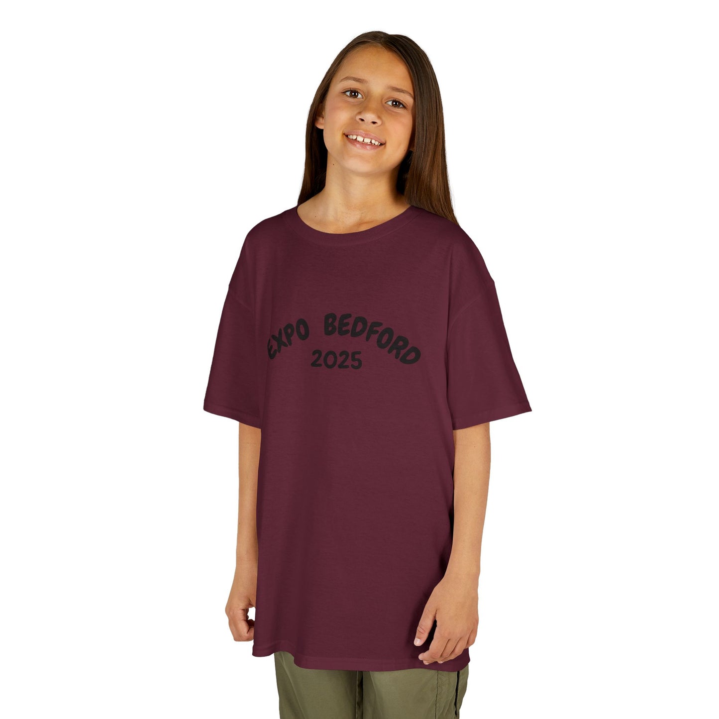 Expo Bedford 2025 Kids Cotton Tee, Youth Festival Shirt, Event T-Shirt, Kid’s Adventure Tee, Summer Celebration Top