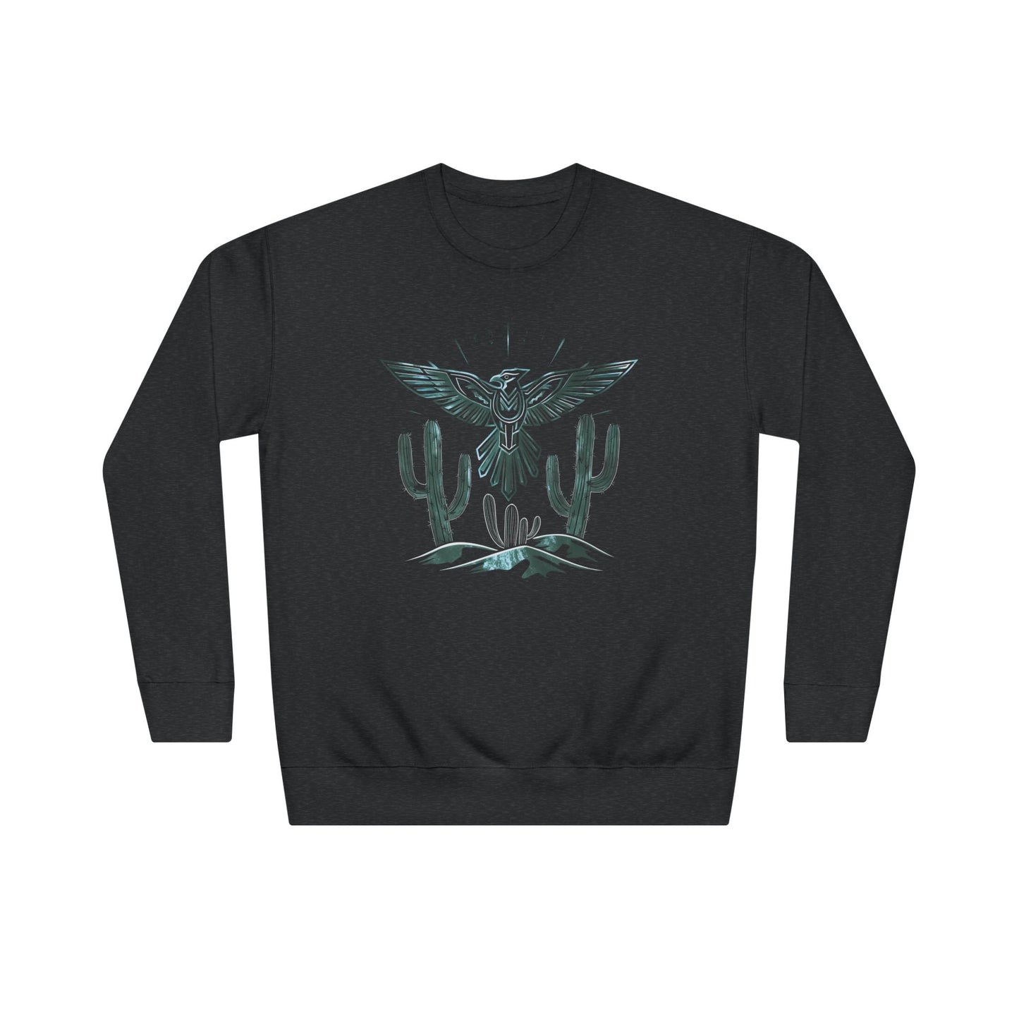 Thunderbird eagle Unisex Crew Sweatshirt - Cozy Cultural Artwear