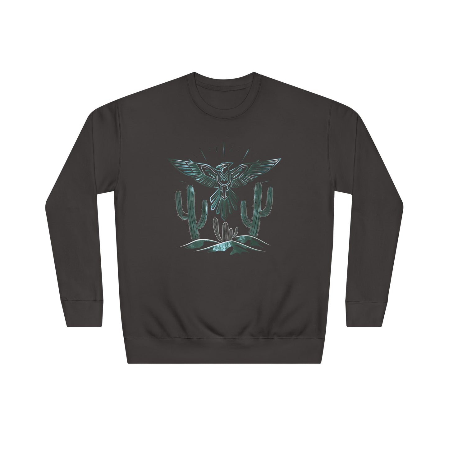Thunderbird eagle Unisex Crew Sweatshirt - Cozy Cultural Artwear