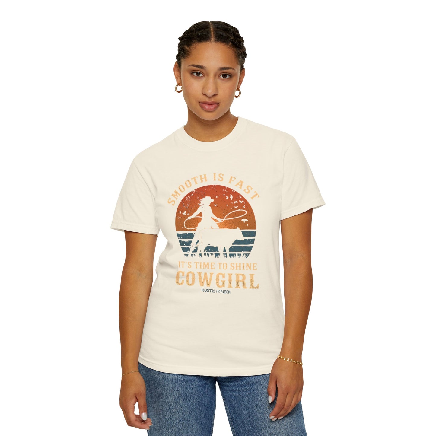 Smooth is fast UNISEX T-Shirt｜Festival Wear, Casual Outfit, Gift for Nature Lovers, Vintage Style Tee, Summer Essential