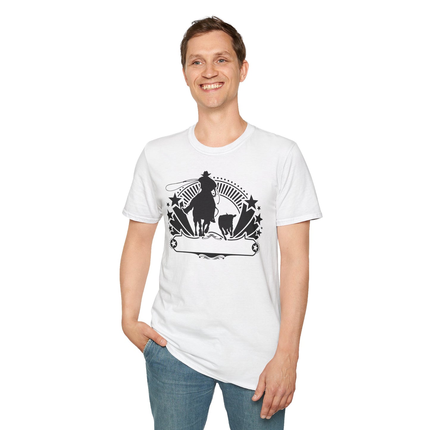 Unisex Softstyle T-Shirt CALF ROPING