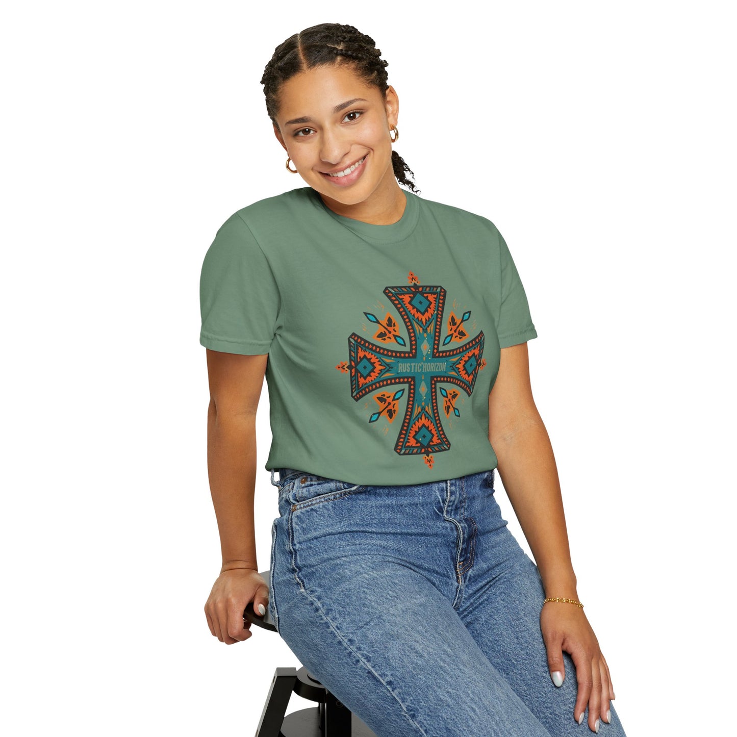 Style Rustic Horizon UNISEX T-Shirt｜Festival Wear, Casual Outfit, Gift for Nature Lovers, Vintage Style Tee, Summer Essential