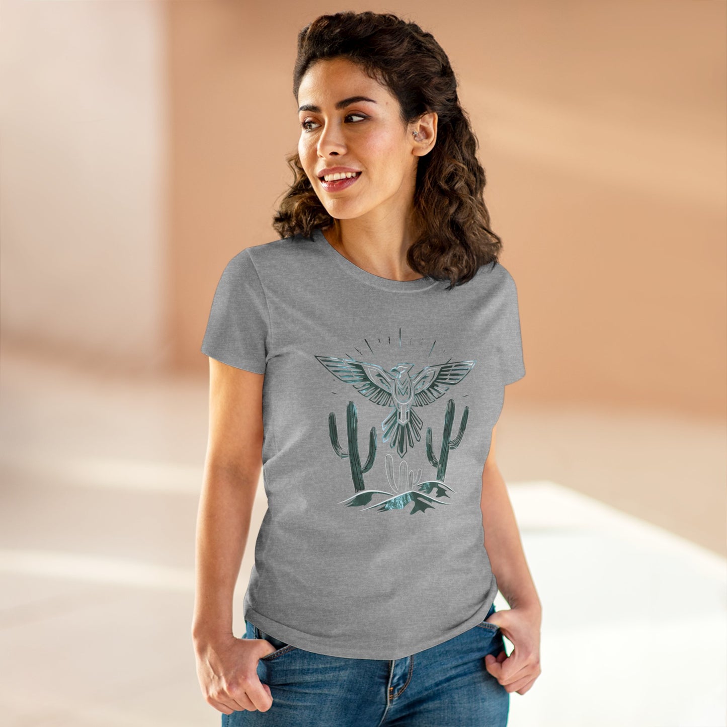 Women's Tee - Thunderbird Western Fashion Cowgirl