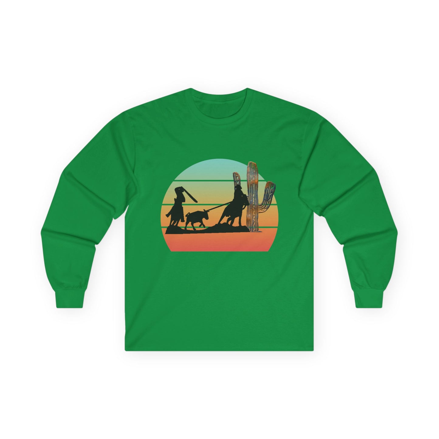 Unisex Ultra Cotton Long Sleeve Tee TEAM ROPING