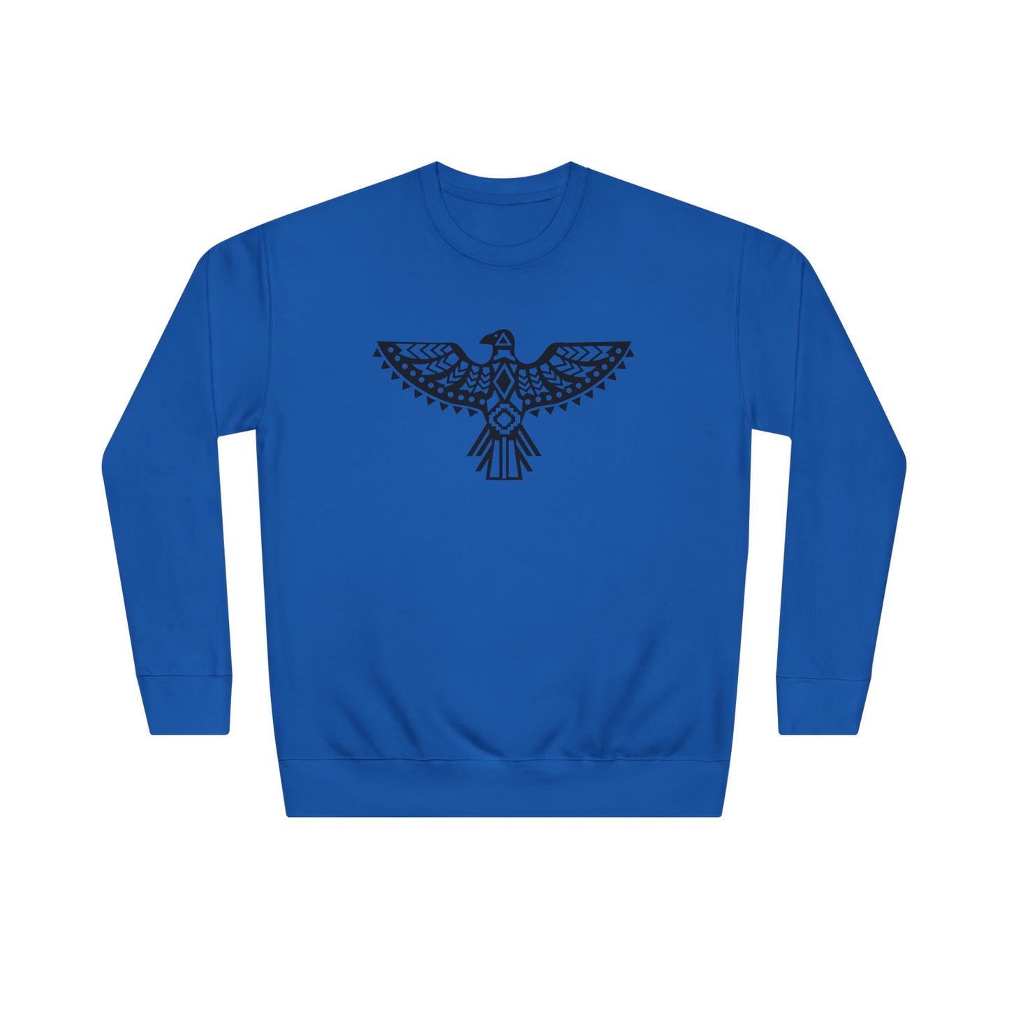 Tribal Eagle Unisex Crew Sweatshirt - Cozy Cultural Artwear