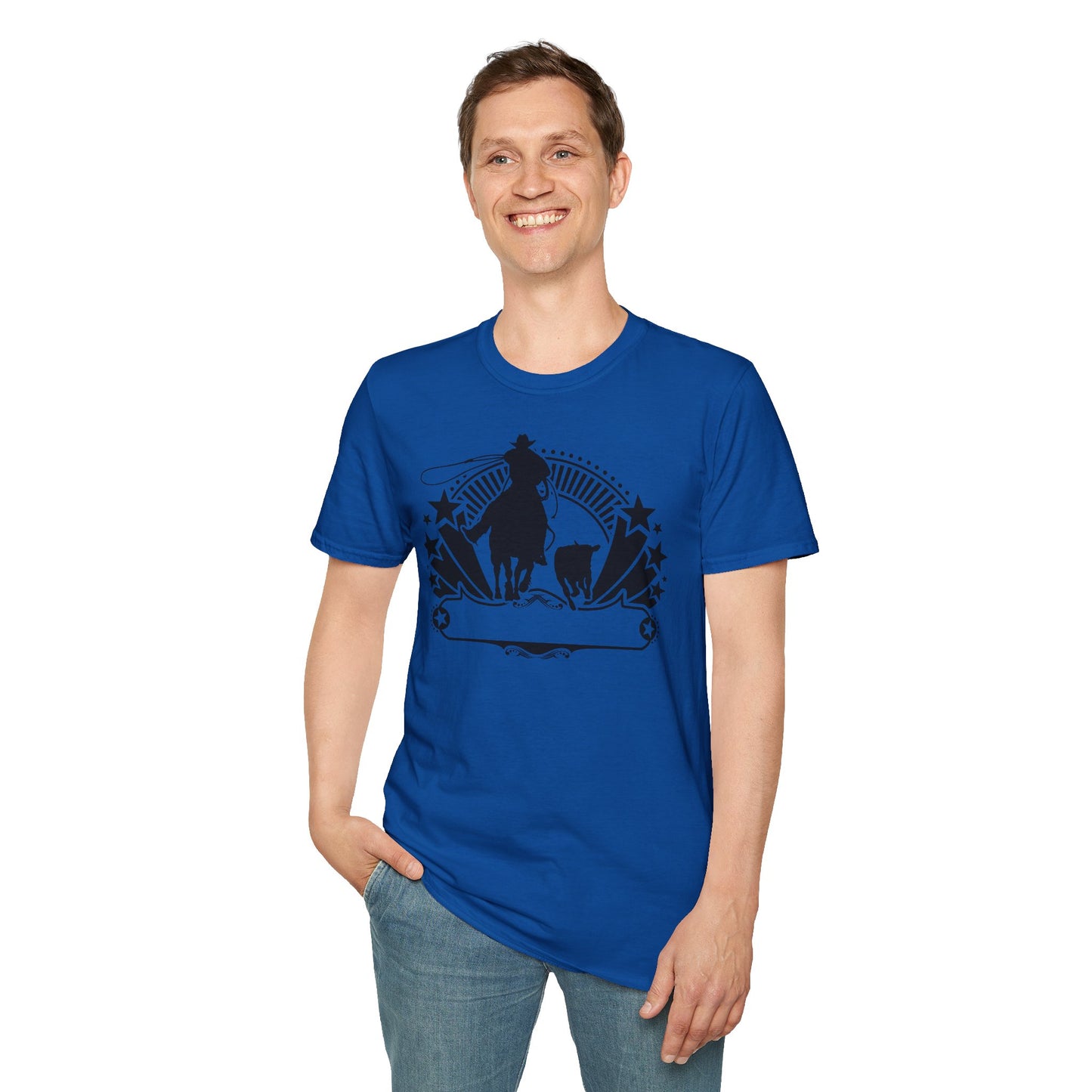 Unisex Softstyle T-Shirt CALF ROPING