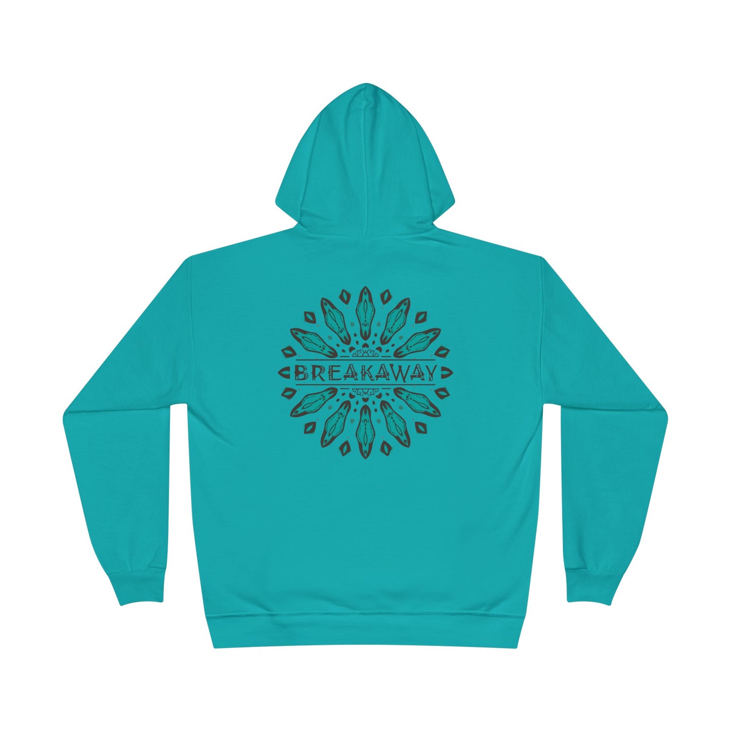 Hoodie Unisexe Breakaway - Turquoise Simple