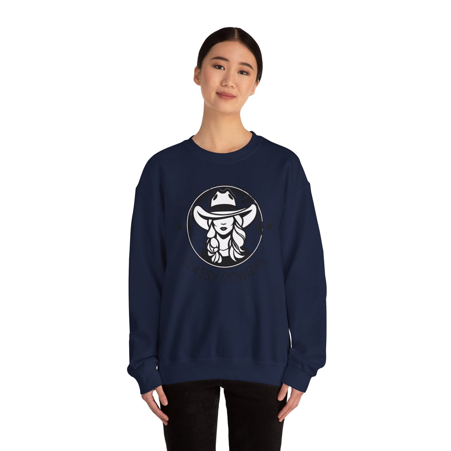 Classy Cowgirl Fashion Sweatshirt