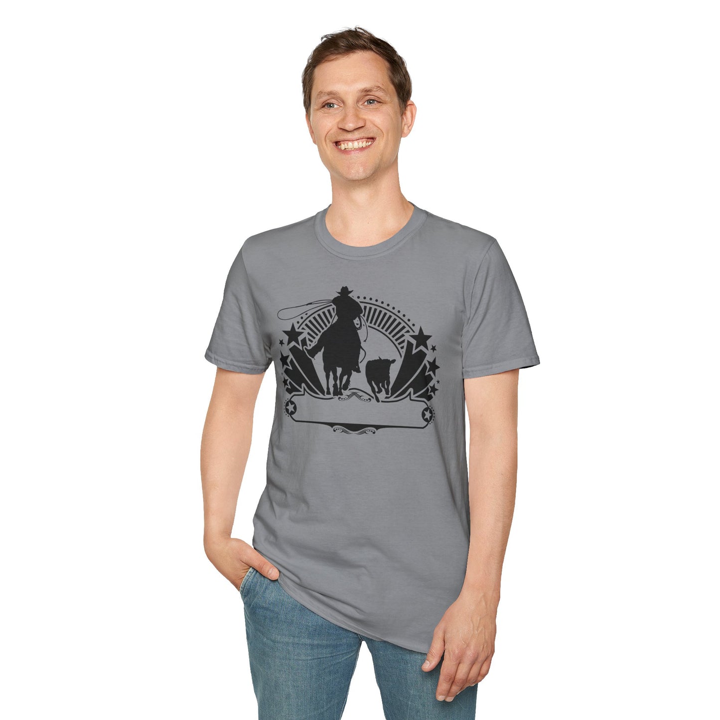 Unisex Softstyle T-Shirt CALF ROPING