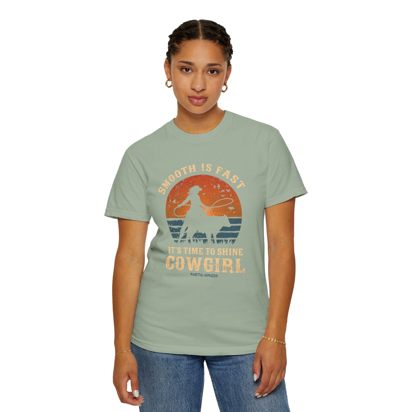 Smooth is fast UNISEX T-Shirt｜Festival Wear, Casual Outfit, Gift for Nature Lovers, Vintage Style Tee, Summer Essential