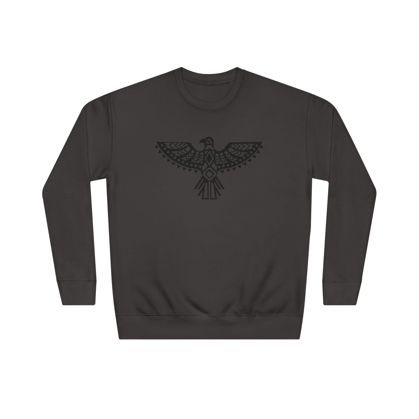 Tribal Eagle Unisex Crew Sweatshirt - Cozy Cultural Artwear