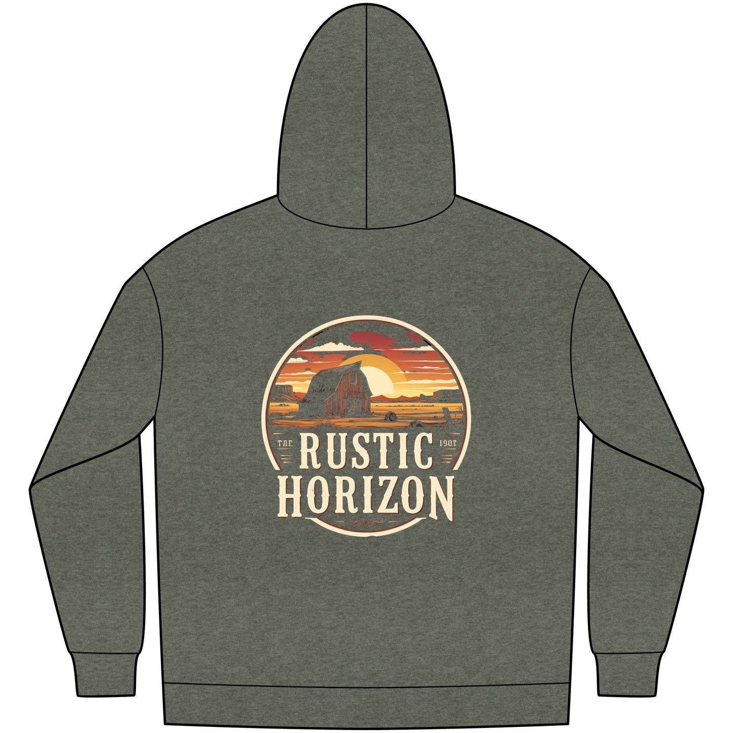 Unisex Western Fleece Hoodie, Rustic Fashion Sweatshirt, Cozy Winter Apparel, Gift for Rodeo Lovers, Casual Outdoor Clothing