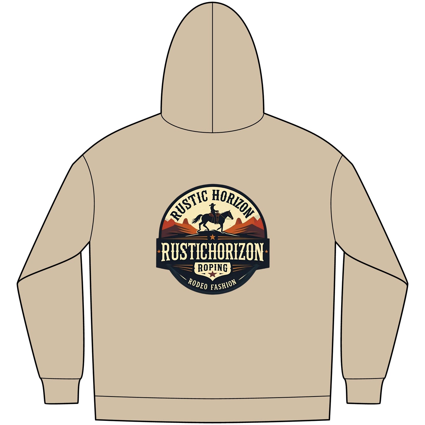 Unisex Western Fleece Hoodie, Rustic Fashion Sweatshirt, Cozy Winter Apparel, Gift for Rodeo Lovers, Casual Outdoor Clothing