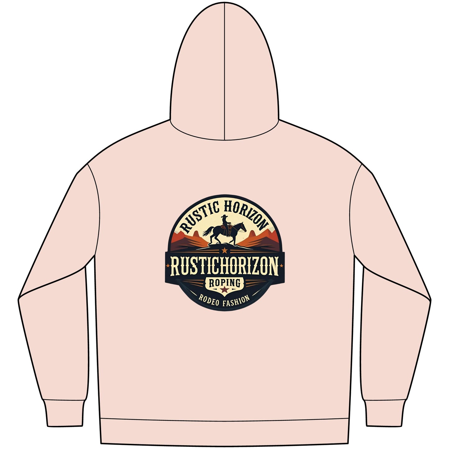 Unisex Western Fleece Hoodie, Rustic Fashion Sweatshirt, Cozy Winter Apparel, Gift for Rodeo Lovers, Casual Outdoor Clothing