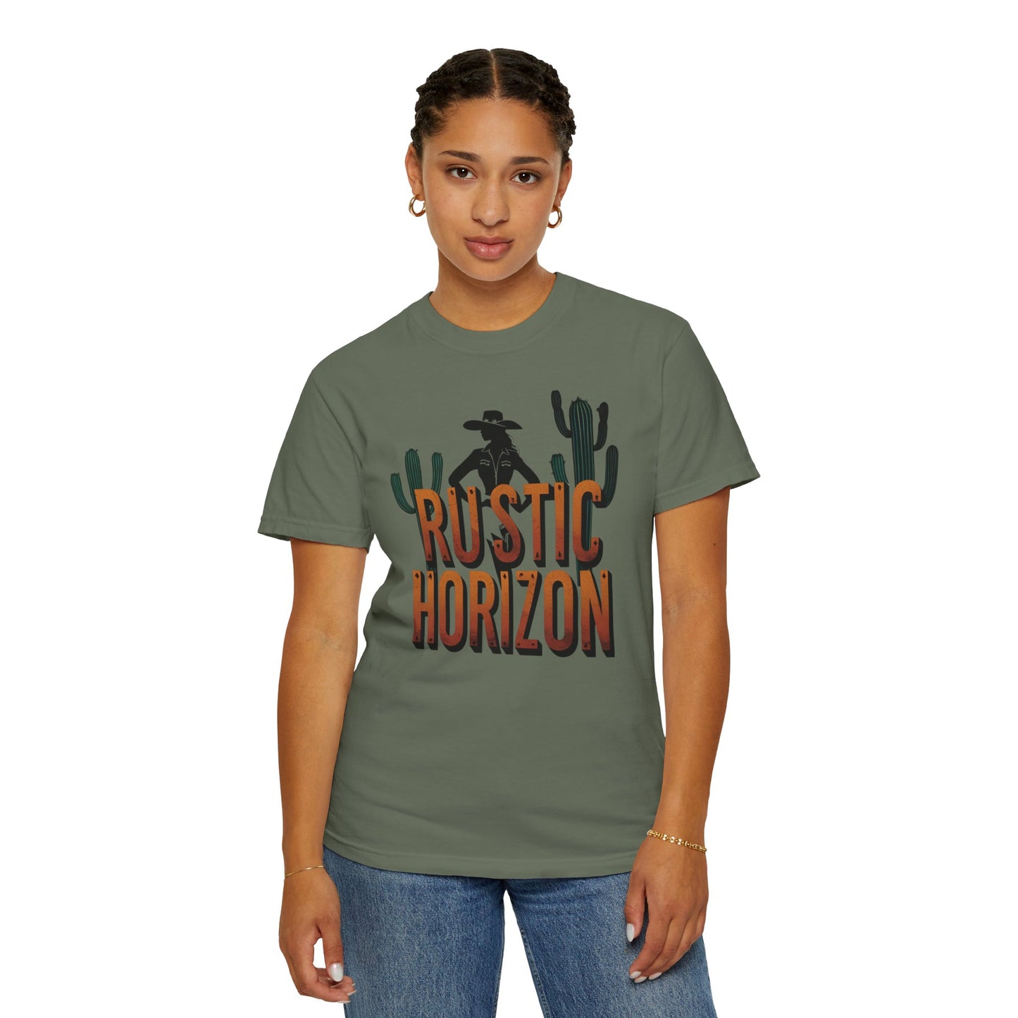 Rustic Horizon UNISEX T-Shirt｜Festival Wear, Casual Outfit, Gift for Nature Lovers, Vintage Style Tee, Summer Essential