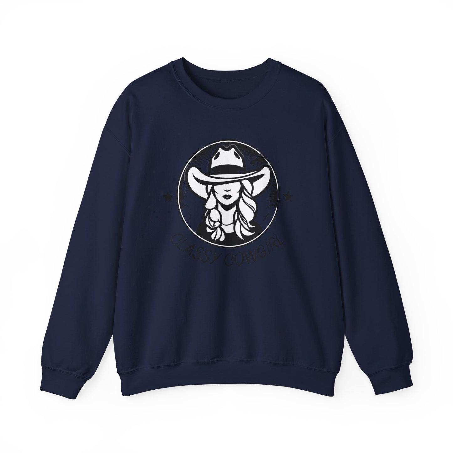 Classy Cowgirl Fashion Sweatshirt