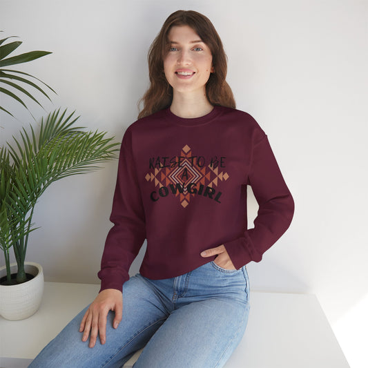 RAISE TO BE COWGIRL UNISEX Heavy Blend™ Crewneck Sweatshirt