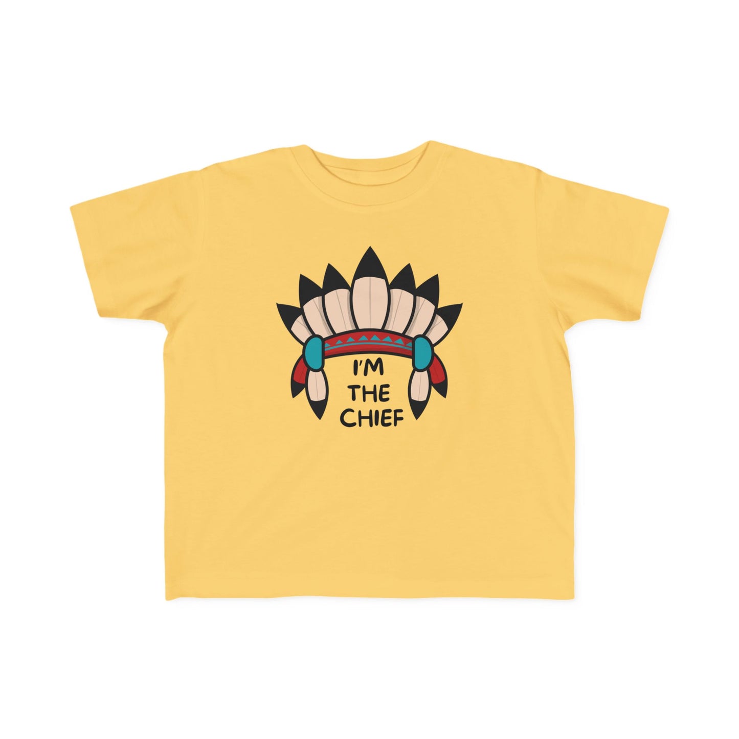 I'M THE CHIEF INDIAN ENFANT Toddler's Fine Jersey Tee