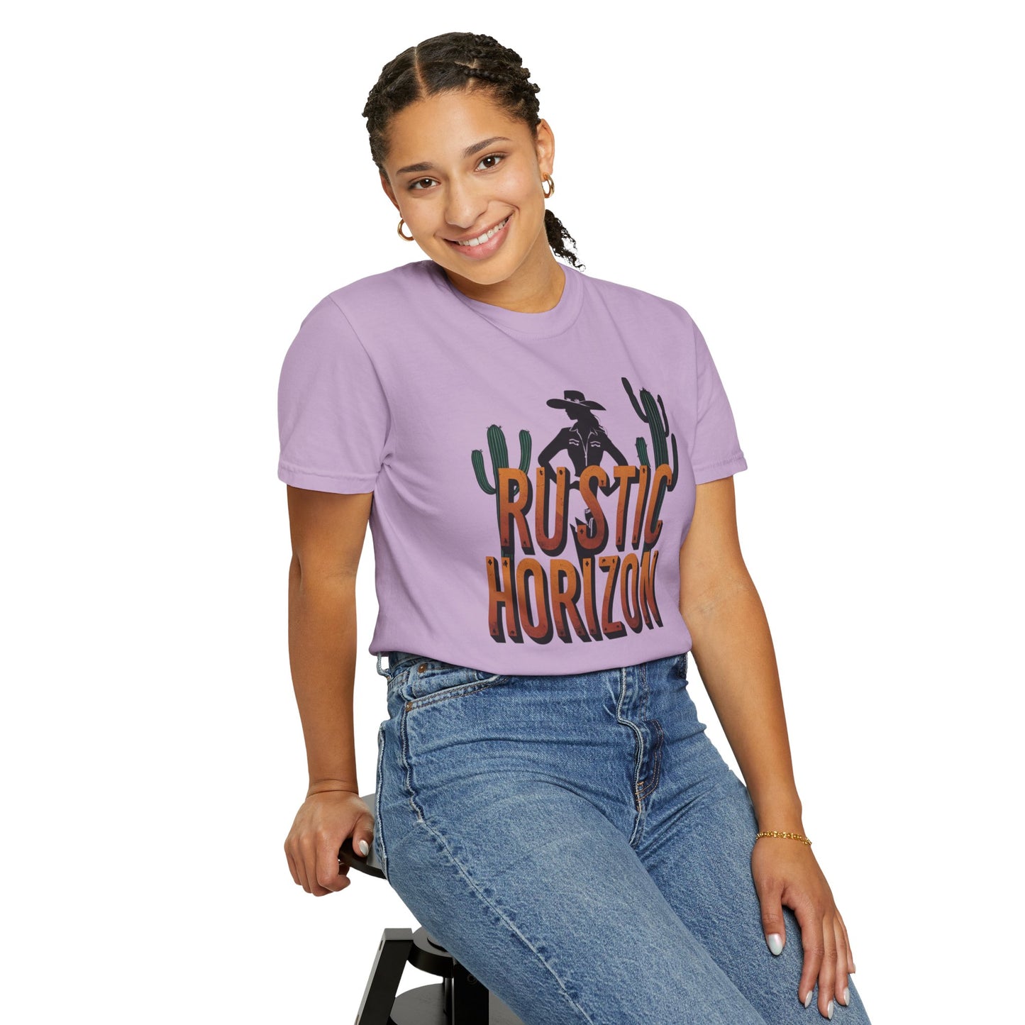 Rustic Horizon UNISEX T-Shirt｜Festival Wear, Casual Outfit, Gift for Nature Lovers, Vintage Style Tee, Summer Essential