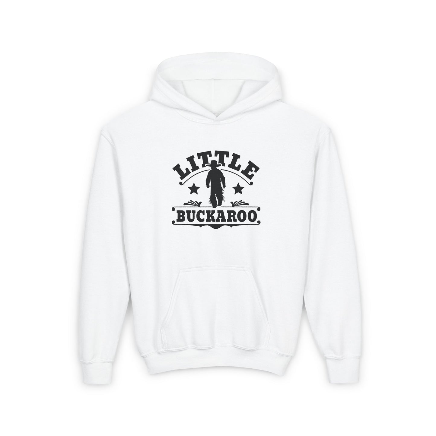 LITTLE BUCKAROO Youth Heavy Blend Hooded Sweatshirt LITTLE BUCKAROO